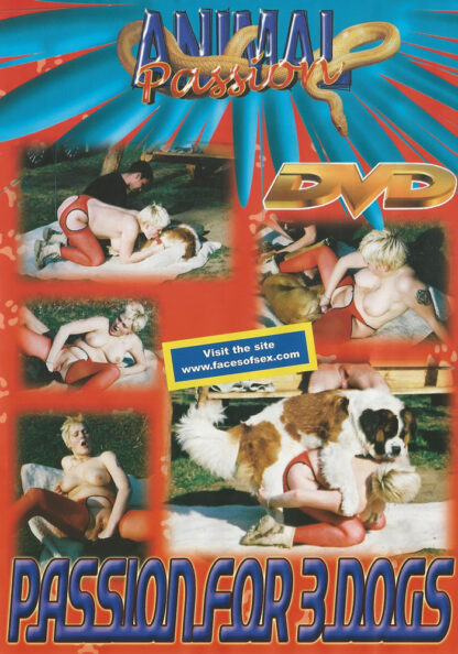 passion for 3 dogs - animal sex dvd apdv143