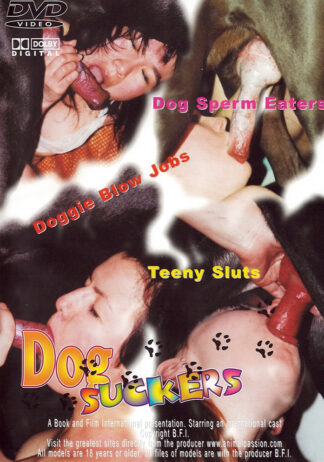 Dog Suckers 19 - Animal Sex DVD with Dogs