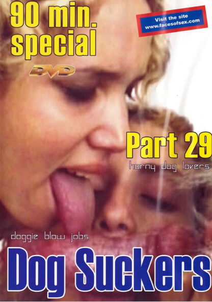Dog Suckers Part 29 - Dog Animal Sex DVD
