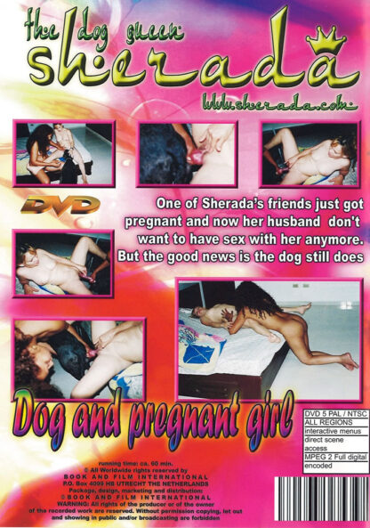 Dog and Pregnant Girl - The dog queen Sherada - Animal Sex DVD